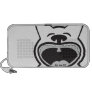 Big Mouth Biff in Black and White Speaker System