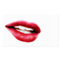 big mouth business card