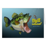 Big mouth! greeting card