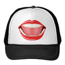 Big Mouth Fun Laughing Humour Cool Funny Hats