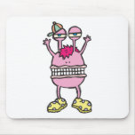 big mouth funny monster mouse mats