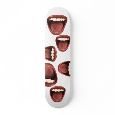 big mouths skateboard by ppprincess1