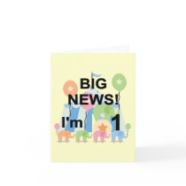 Big News Circus 1st Birthday T-shirts and Gifts