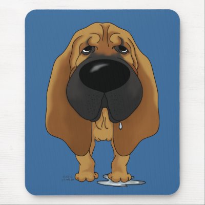 Big Nose Bloodhound by NothinButtDogs