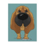 Big Nose Bloodhound Postcards