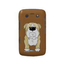 Big Nose Bulldog Blackberry Bold Case