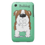 Big Nose Bulldog Iphone 3 Case-mate Case