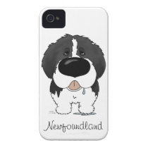 Big Nose Newfoundland Iphone 4 Cases