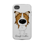Big Nose Rough Collie Tough Iphone 4 Case