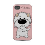 Big Nose Westie Tough Iphone 4 Cases