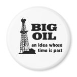 Big Oil Refrigerator Magnets