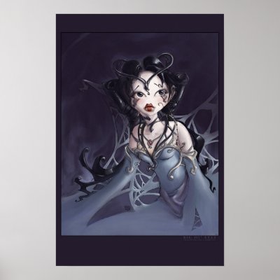 Big Ol' Eyes Print by crazy_spork_i_am