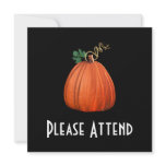 Big Orange Whimsical Pumpkin
