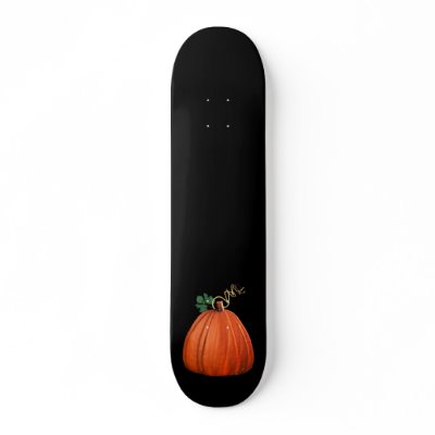 Big Orange Whimsical Pumpkin by VoXeeD