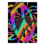 Big Peace Sign Cards