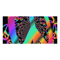 Big Peace Sign Custom Photo Card