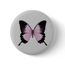 Big Pink & Black Butterfly - Personalise
