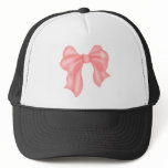 Big Pink Kawaii Bow Mesh Hat
