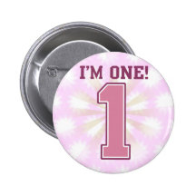 Big Pink Number One, Girl's First Birthday