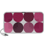 Big Pink Polka Dots Speaker System