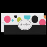 Big Polka Dots Boutique Style Gift Certificates