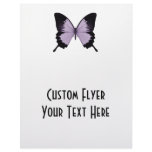 Big Purple & Black Butterfly Flyer