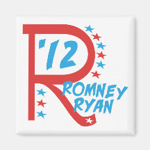Big R Romney Ryan Magnets