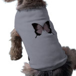 Big Red & Black Butterfly Doggie Tee Shirt
