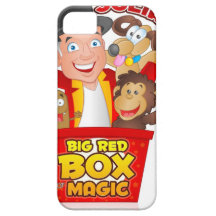 Big Red box of magic v3.jpg iPhone 5 Covers