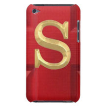 Big Red Door with Initial "S" iPod Touch Case