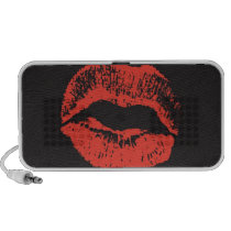 Big Red Kiss Ipod Speakers