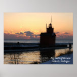 Big Red Lighthouse Posters