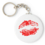 Big Red Lips Keychain