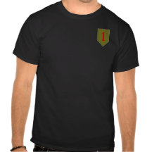 Big Red One, 1st ID Patch Tee Shirt