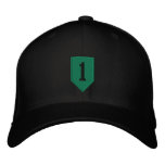 Big Red One - Subdued Embroidered Baseball Caps