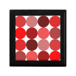 Big Red Polka Dots Jewelry Box