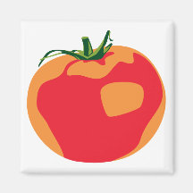 Big Red  Tomato Fridge Magnet