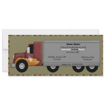 Big Rig Invitation