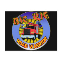 Big Rig T-shirts and Gifts For Him Postcard