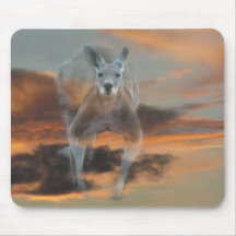 Big roo sky mouse pads