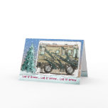 Big RV Camper Holiday Cards