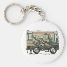 Big RV Camper Key Chains