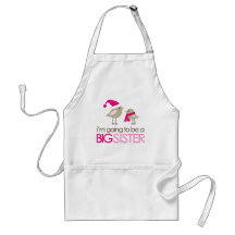 big sister birdies to be apron