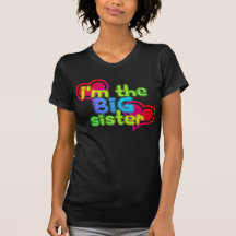 Big sister dark tee