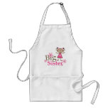 Big Sister Ethnic Stick Figure Girl Aprons