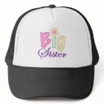 Big sister (flower) trucker hats