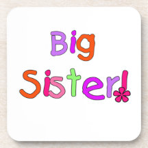 Big Sister Gifts Drink Coaster
