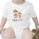 Big Sister Monkey Pregnancy Announcement T-shirt