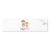 Big Sister Monkey Pregnancy Announcement T-shirt