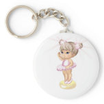Big Sister or Birthday Girls keychains